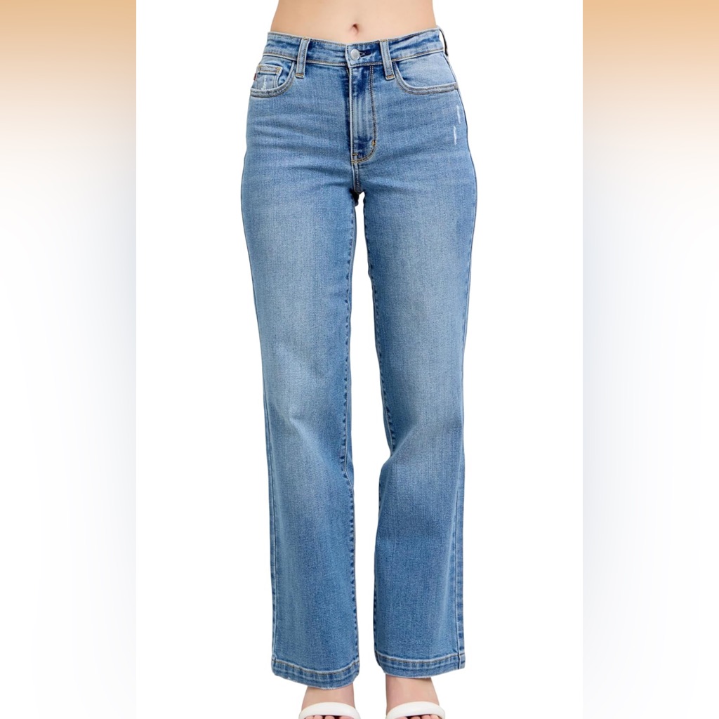 Judy Blue High Waisted Straight Fit Jeans